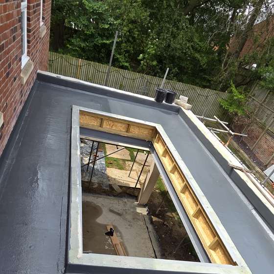 Flat roof