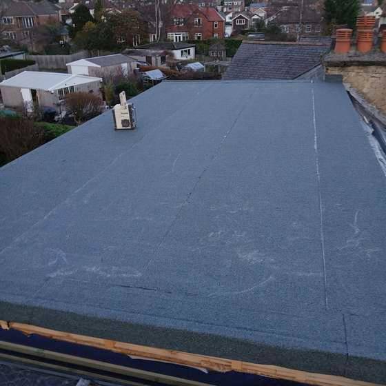 Flat roof