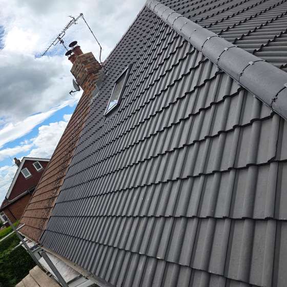 Tiled gable